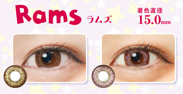 Ramsラムズ　着色直径15.0mm