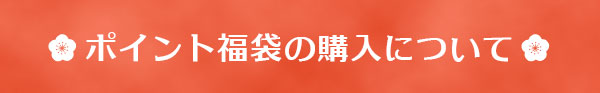 ポイント福袋の購入について
