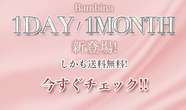 ワンデーワンマンス新発売